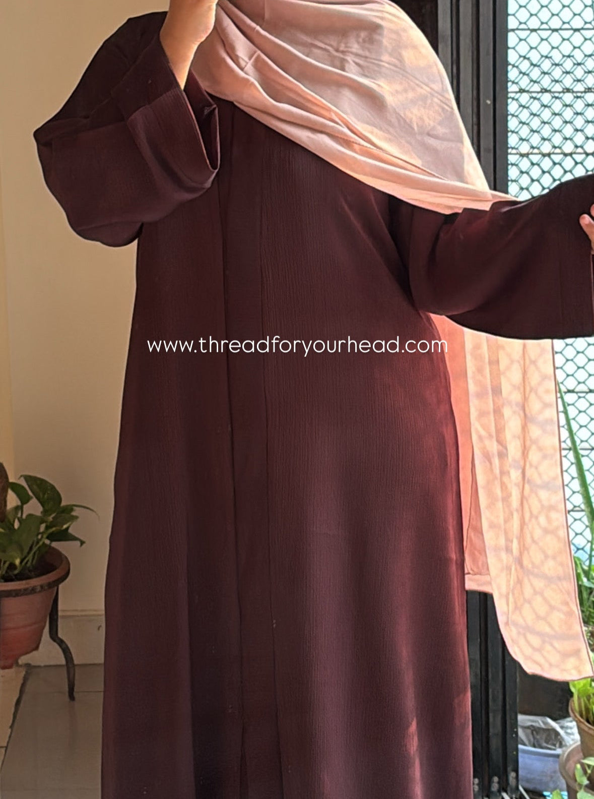 Chocolate Brown - Basic Esra Abaya