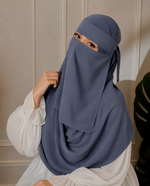 Hijab and Naqab set - Steele