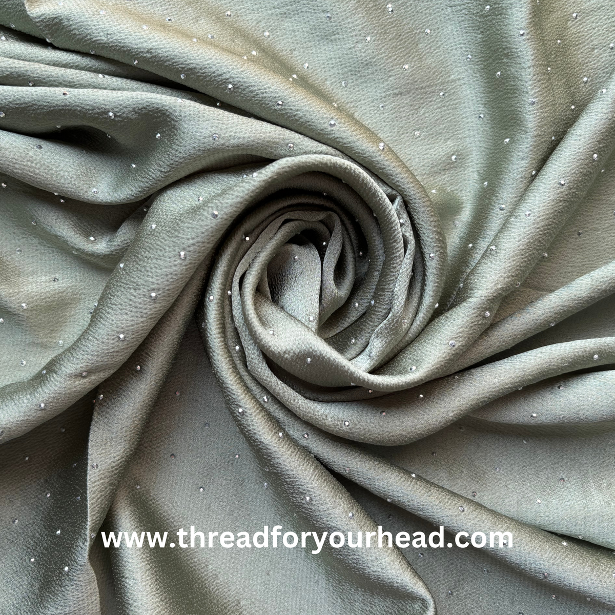 Fern - bubble satin diamond