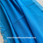 ferozi- Lace Georgette hijab