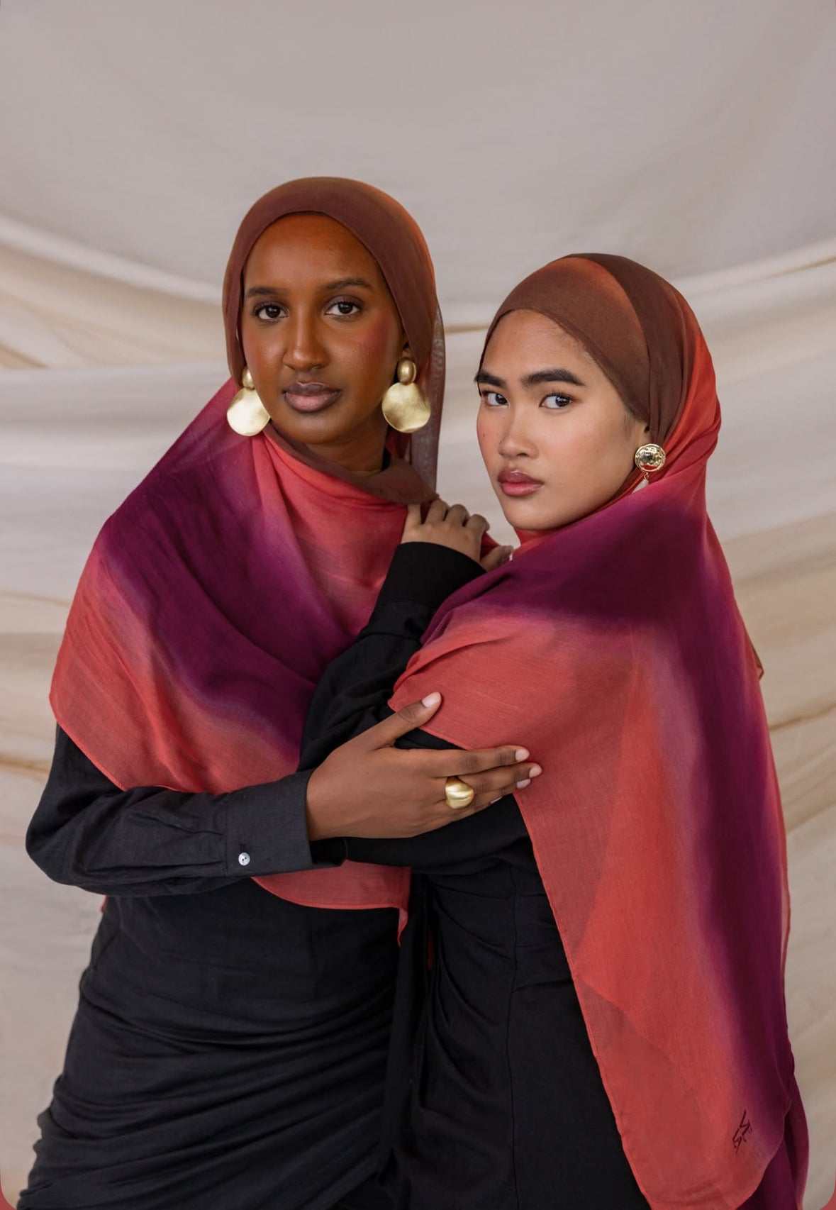 Rouge ombre premium modal hijab