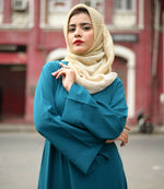 Teal Basic Abaya