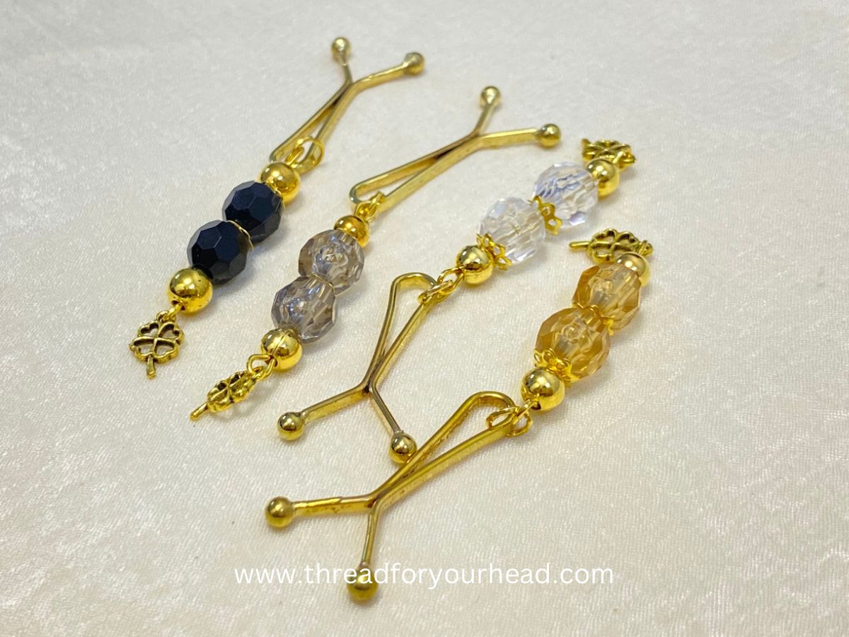 CRYSTAL IRANI PIN (set of 5)