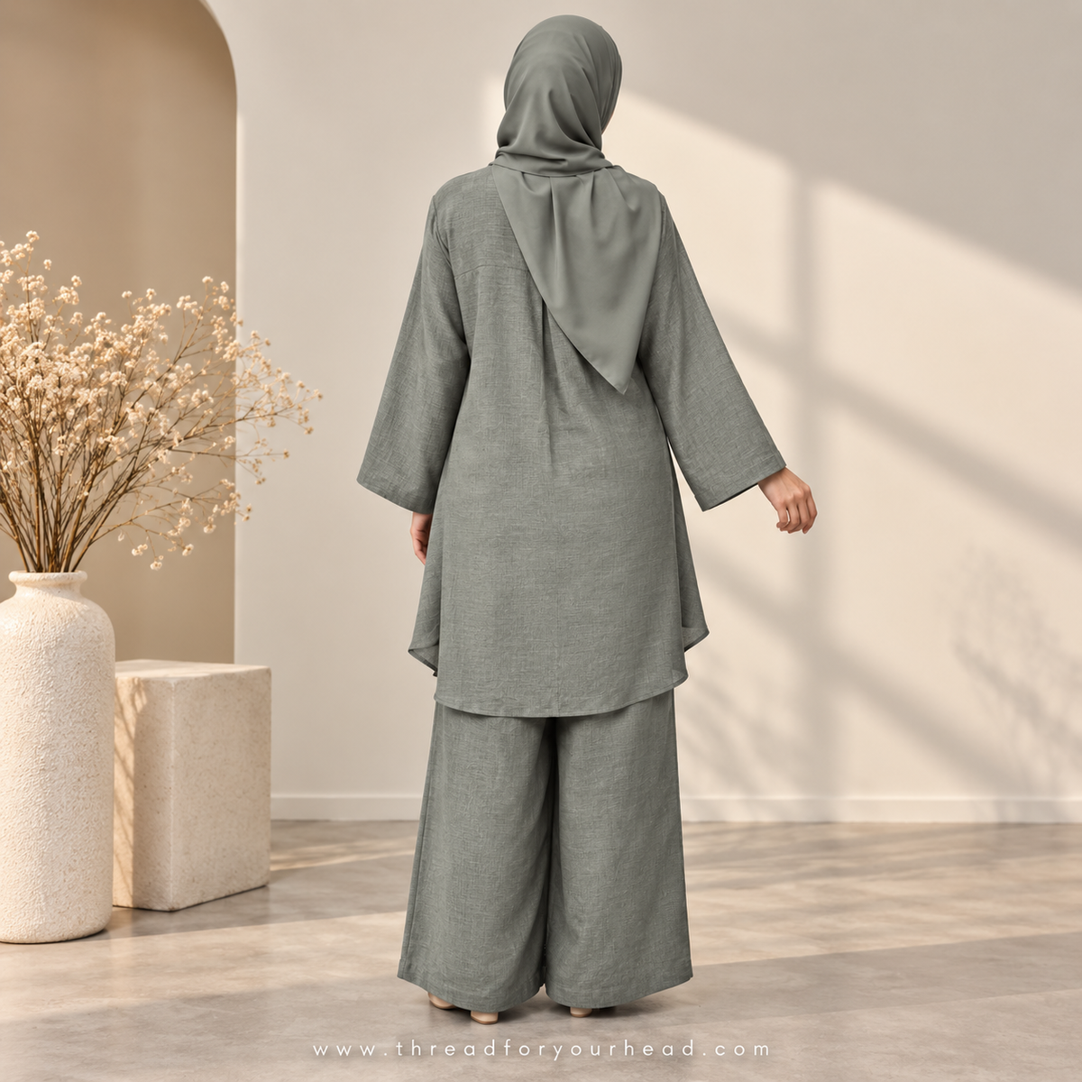 Sage - Modest Co-ord Set