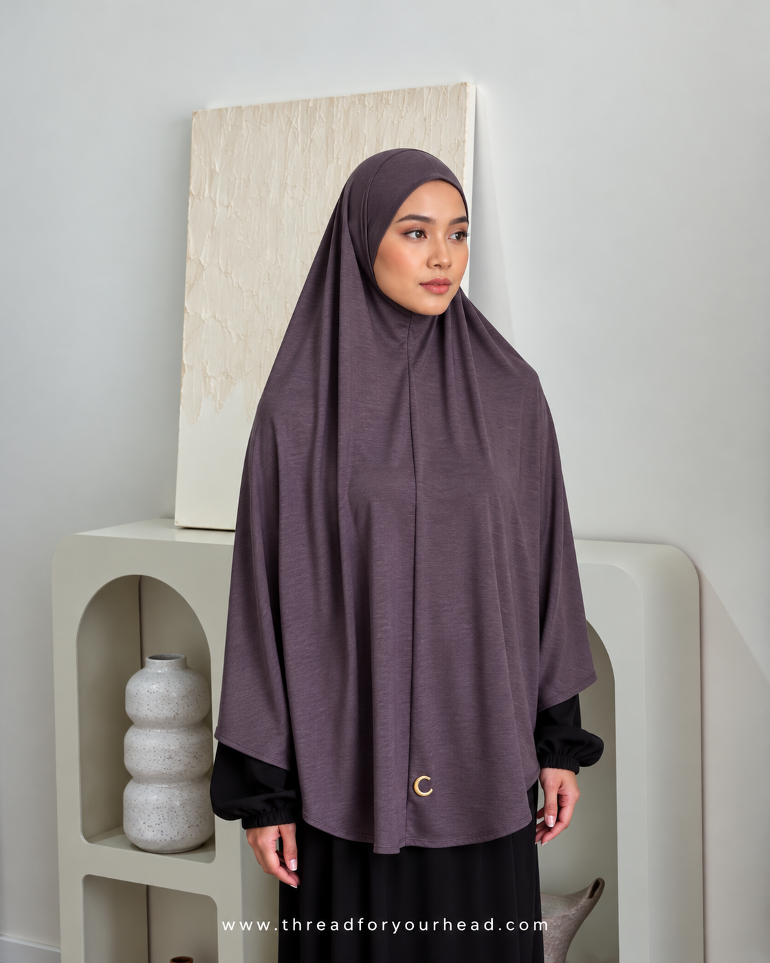 Lavender - Soft Cotton Jersey Chadar
