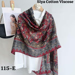 kermez- Pashmina printed hijab