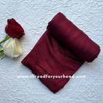 maroon - jersey hijab