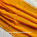 mustard- Lace Georgette hijab