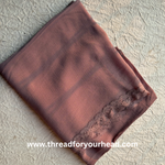 nude- Lace Georgette hijab