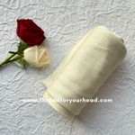 off white - jersey hijab