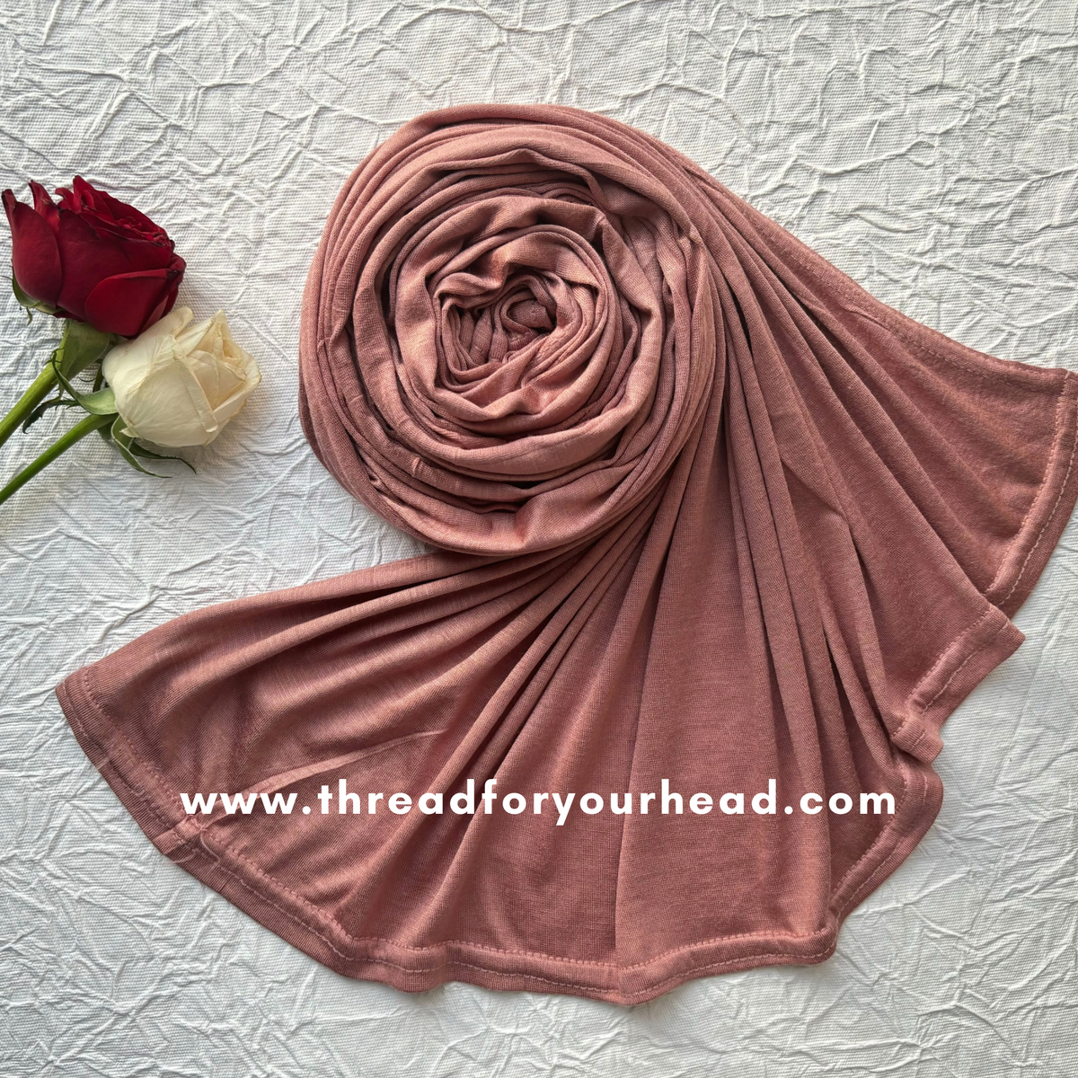rouge - jersey hijab