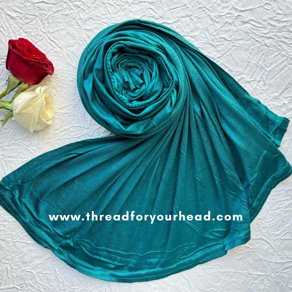 teal - jersey hijab
