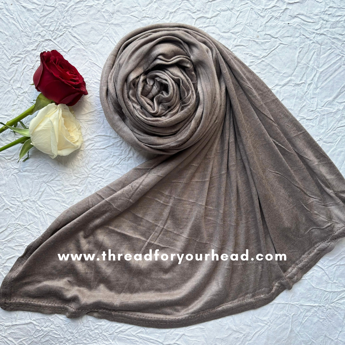 true grey - jersey hijab