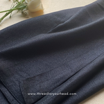 Black- Self Shimmer Hijab