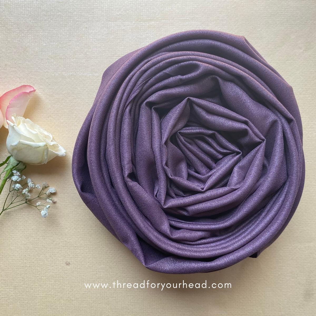 Violet - Self Shimmer Hijab