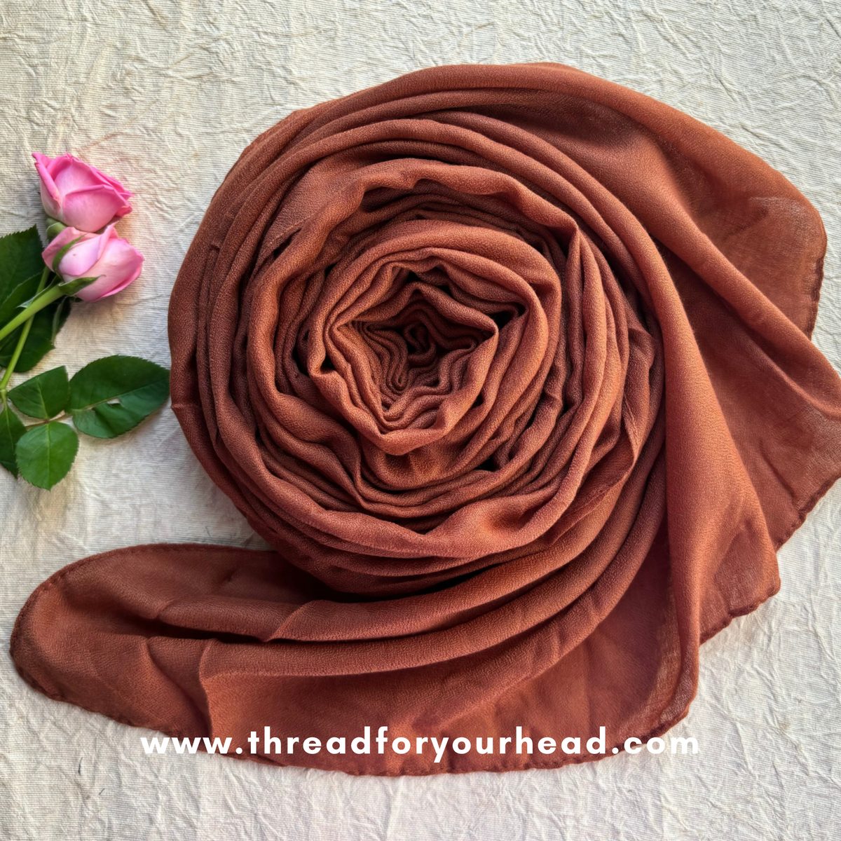 Caramel - Soft Cotton hijab
