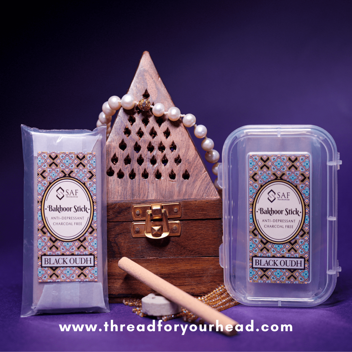 BLACK OUDH - BAKHOOR STICK