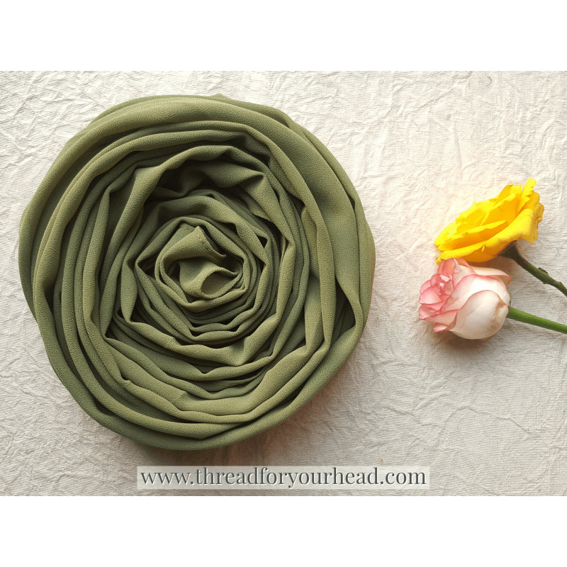 OLIVE PREMIUM GEORGETTE