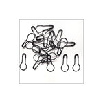loop pin black set of 5