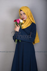 Navy- basic abaya