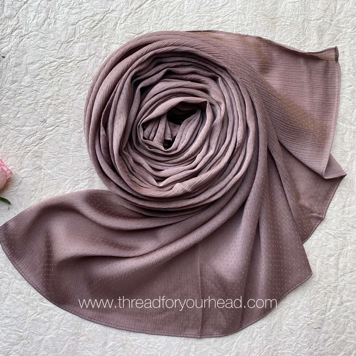 Dark Nude- texture silk