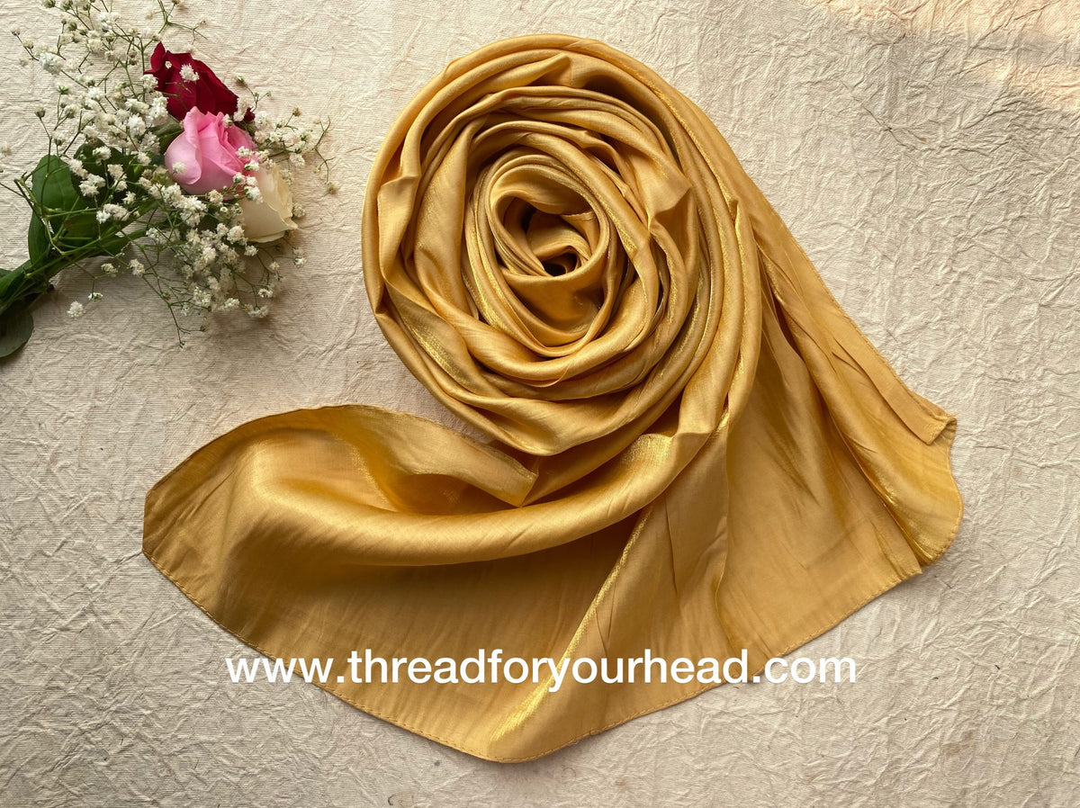 Gold - 3D Hijab