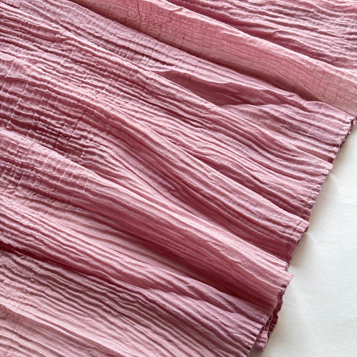 Feather Cotton Hijab - Baby Pink