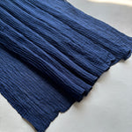 Feather Cotton Hijab - Royal Blue
