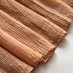 Feather Cotton Hijab - Dark Nude