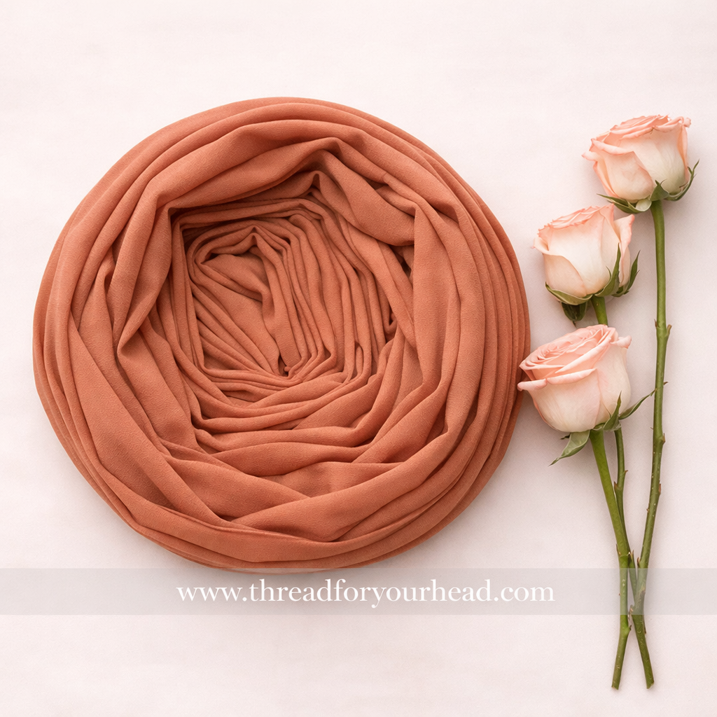 Malaysian Georgette - Apricot