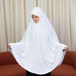 Soft Stretch Makhna - White