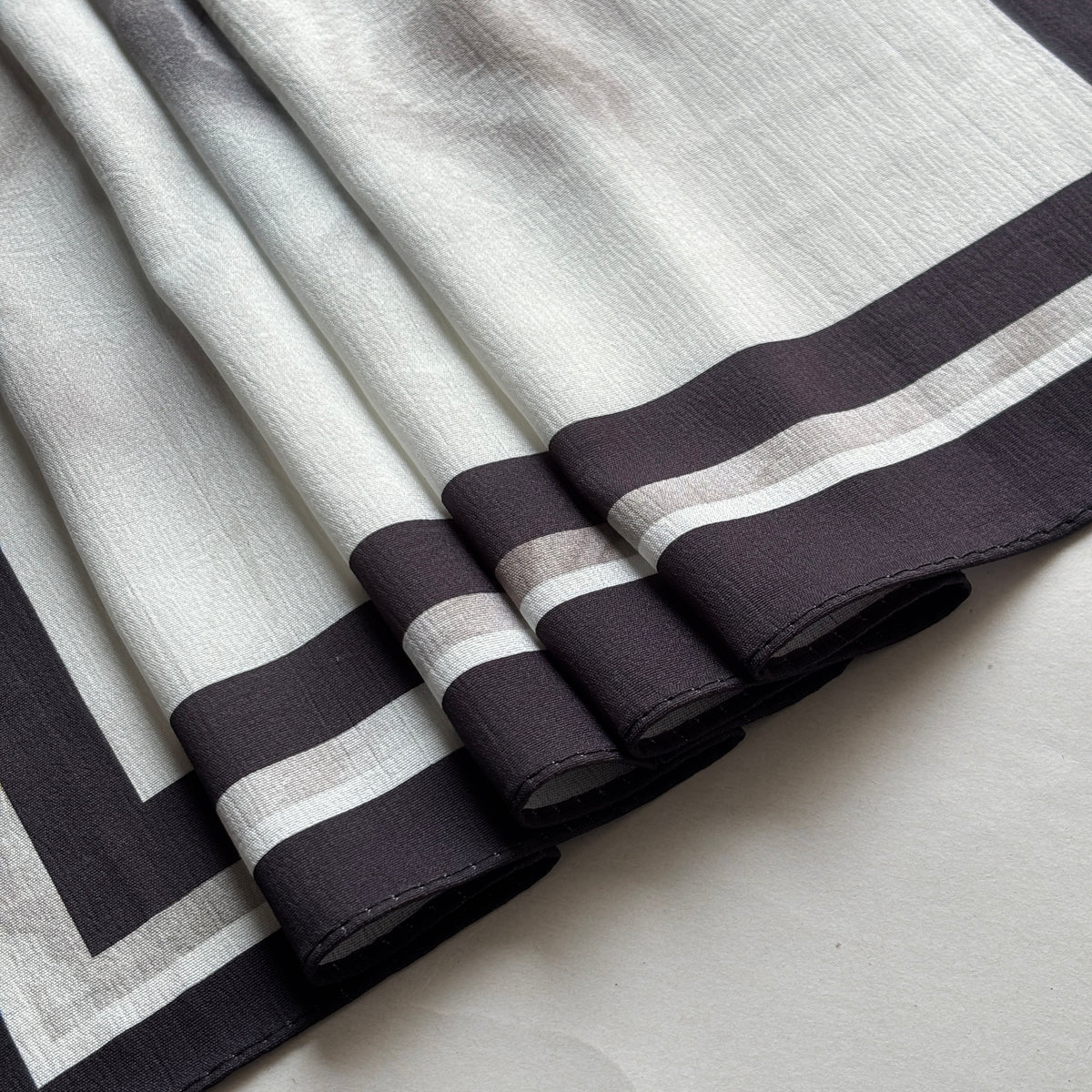 Butter Silk Hijab - Black
