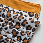Leopard Printed Cotton - Mustard