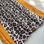 Leopard Printed Cotton - Mustard