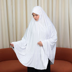 Soft Stretch Makhna - White