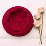 Malaysian Georgette - Cherry Red