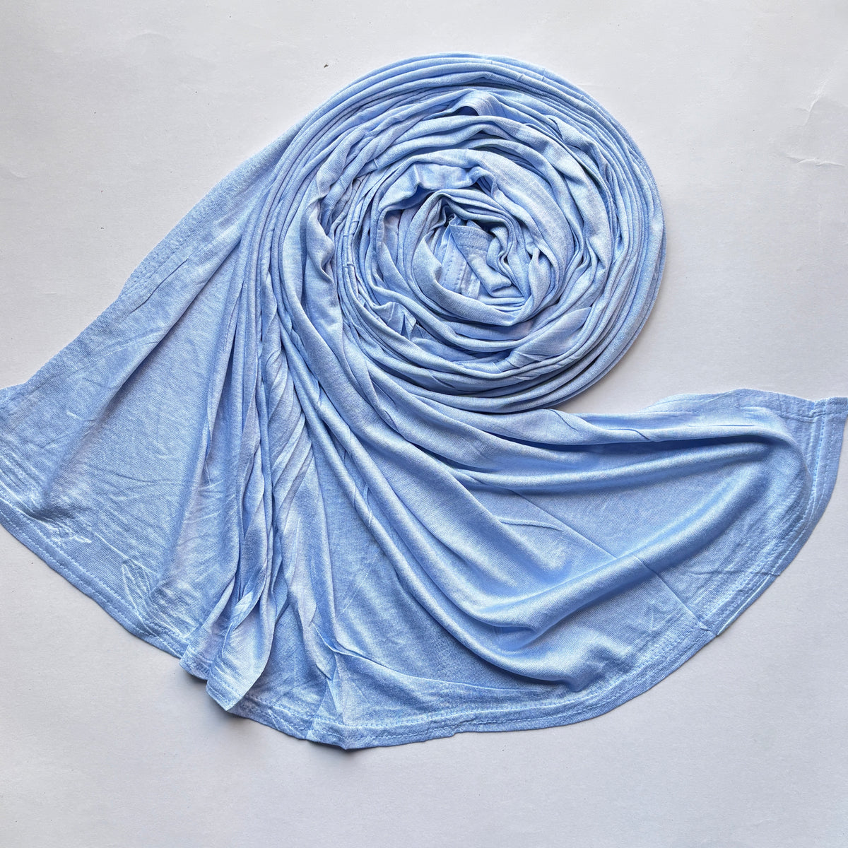 Premium Jersey Hijab - Sky