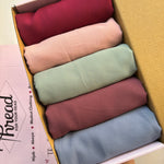 Warda - Hijab box ( Premium Georgette Hijab )