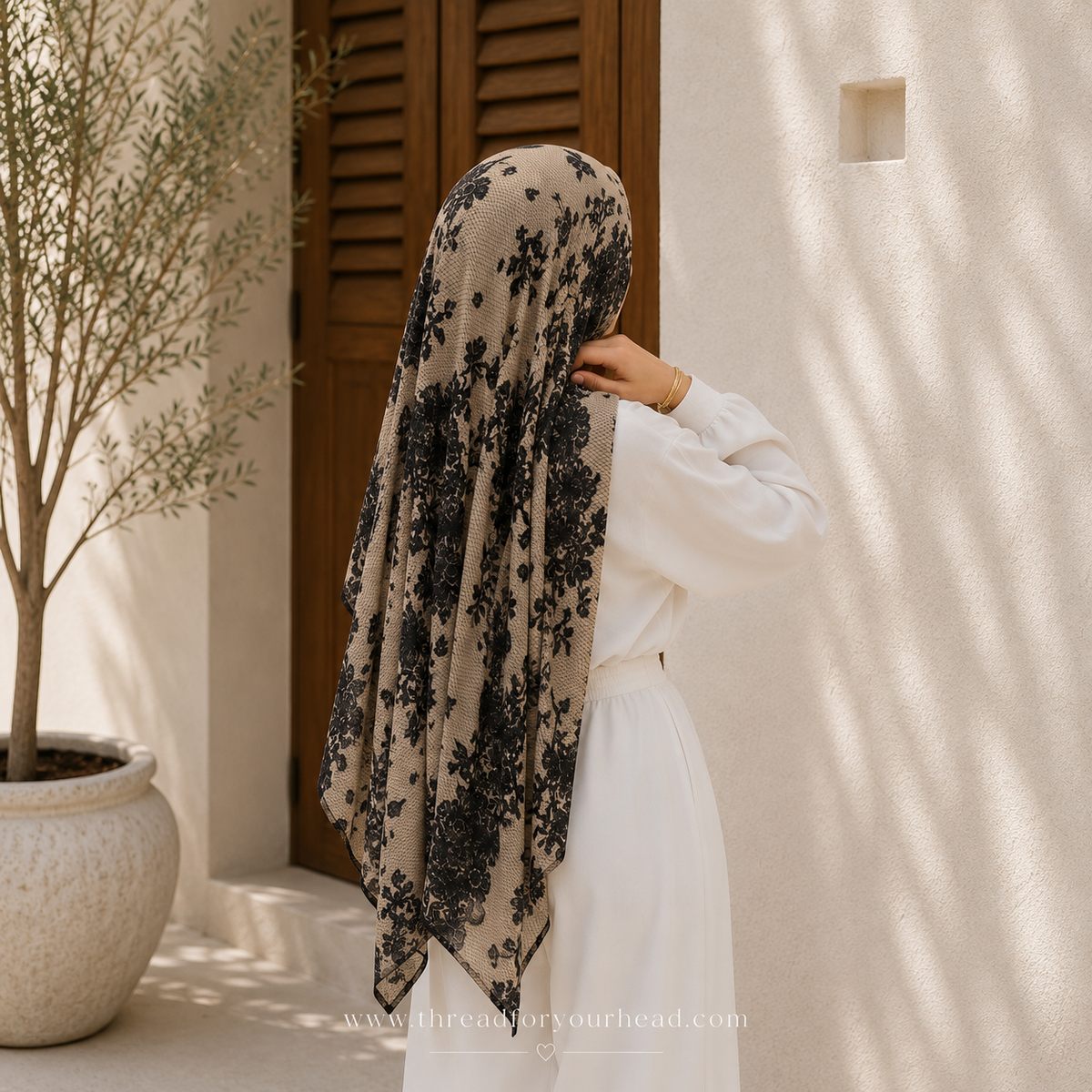 Chantilly premium modal hijab