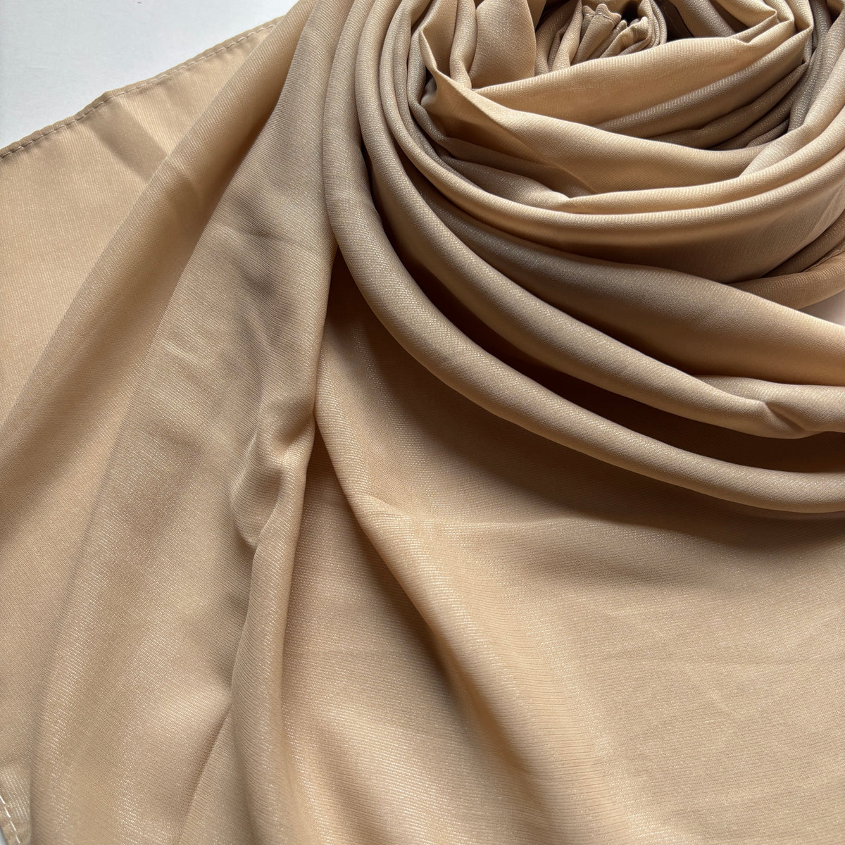Chiffon Shimmer Hijab - Gold