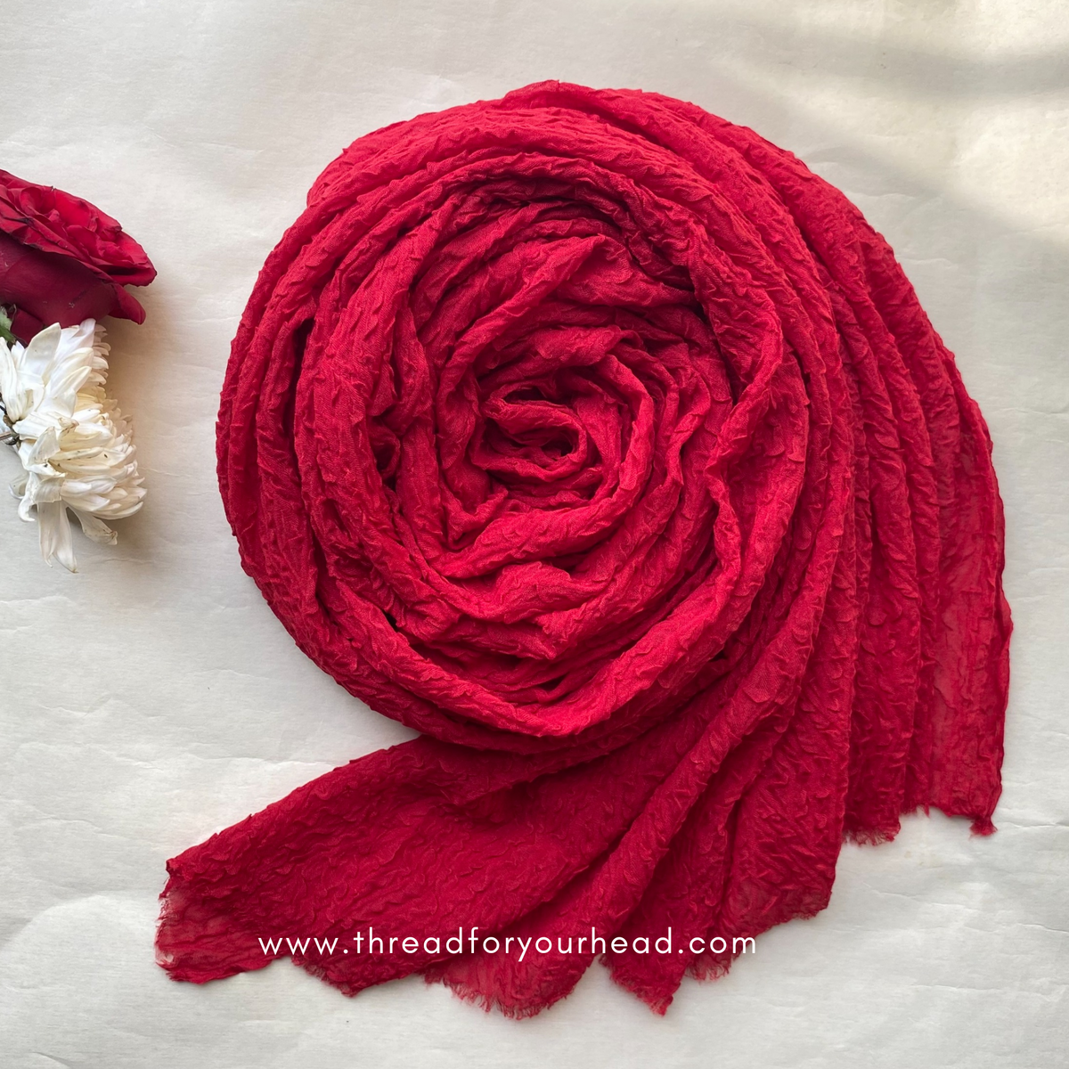bubble cotton- red