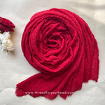 bubble cotton- red