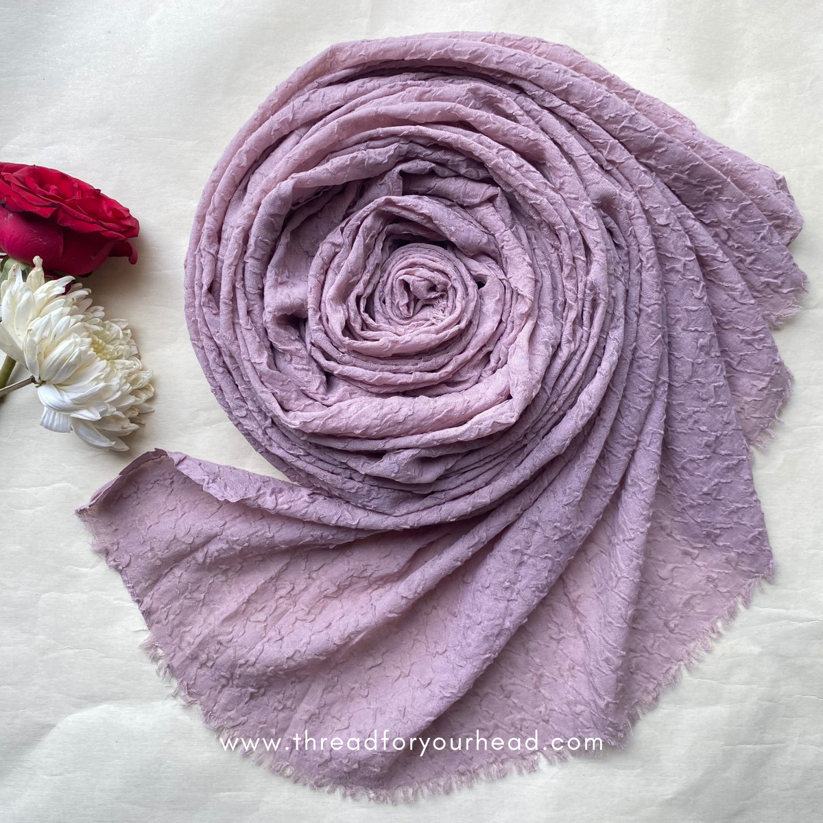 bubble cotton- light mauve
