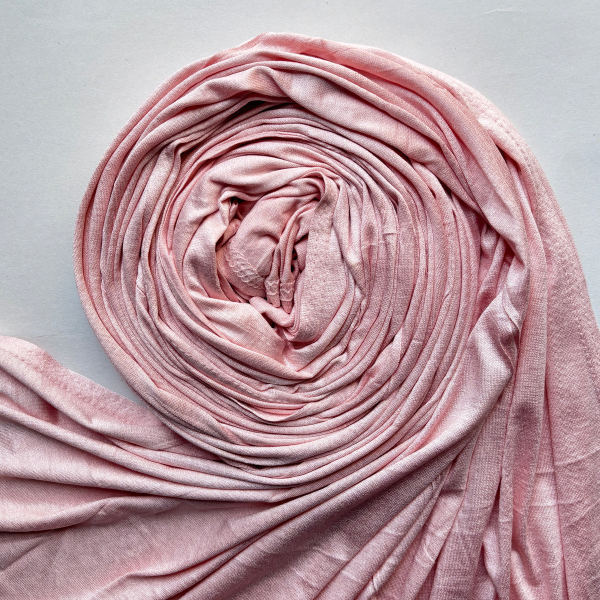 Premium Jersey Hijab - Mink Pink