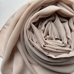 Chiffon Shimmer Hijab - Light Gold