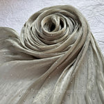 Mint -Diamond Organza shimmer hijab