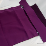Hijab and Naqab set - Violet
