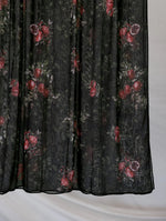 Crimson flower premium modal hijab
