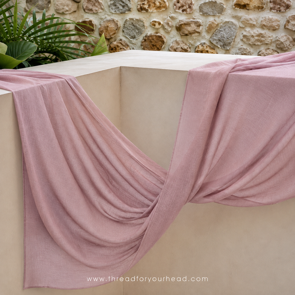 Basic Modal Hijab - Baby Pink