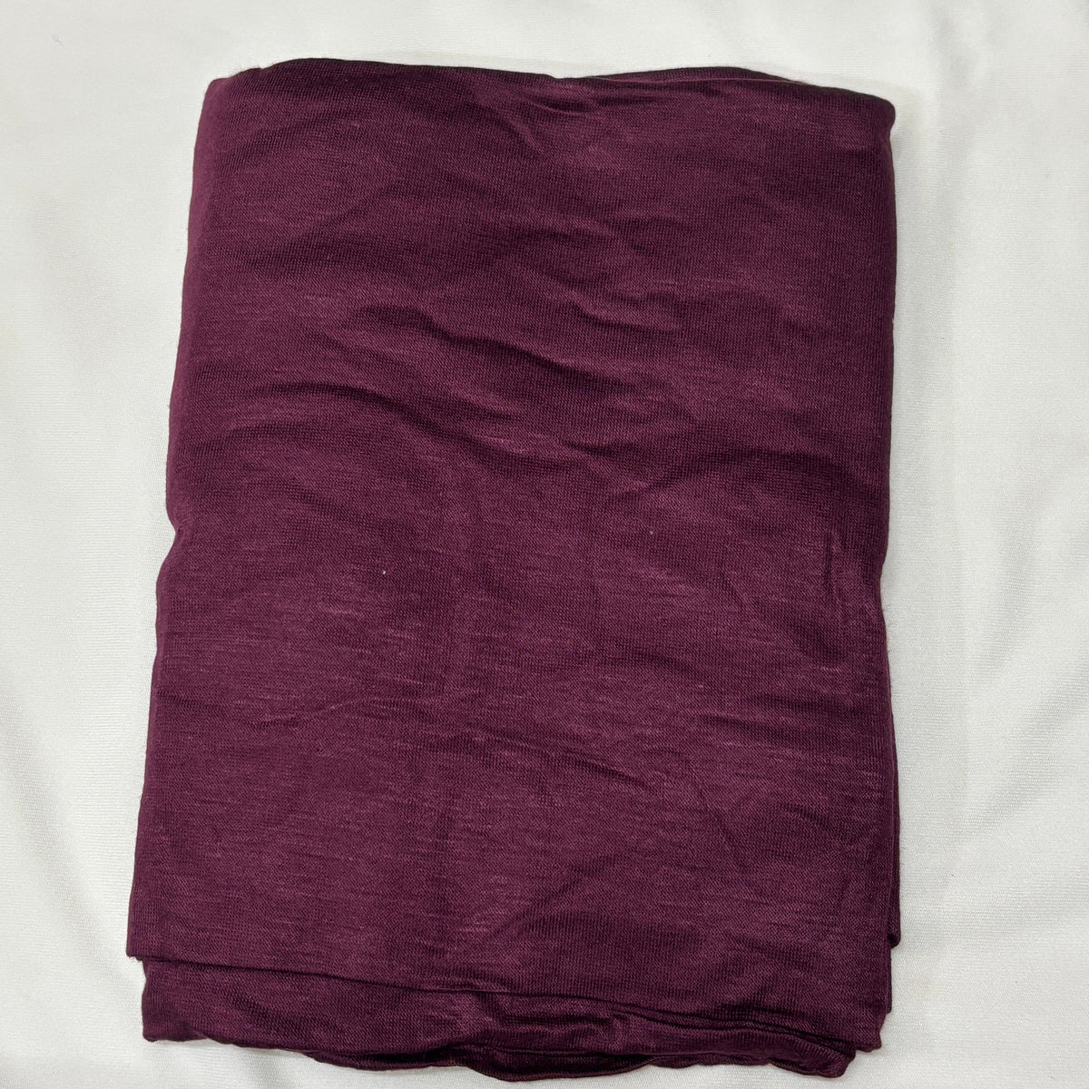 Maroon - Soft Cotton Jersey Chadar